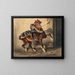 Il cavallo del calzolaio - Théodore Géricault — quadro incorniciato alla parete