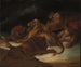 Lions in un paesaggio montano - Théodore Géricault — vista dell’opera