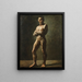 Accademia, mani incrociate - Théodore Géricault — quadro incorniciato alla parete