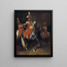 Trombettisti a cavallo della Guardia imperiale di Napoleone - Théodore Géricault — quadro incorniciato alla parete