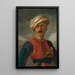 Portrait de mamelouk - Théodore Géricault — quadro incorniciato alla parete