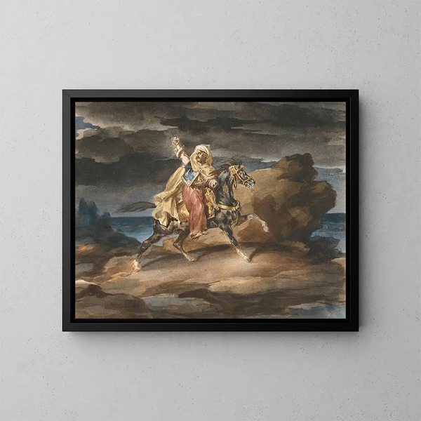 Le Giaour - Théodore Géricault — quadro incorniciato alla parete