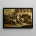 La Corsa dei Cavalli Senza Cavaliere - Théodore Géricault — quadro incorniciato alla parete