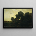 Crepuscolo - Théodore Rousseau — quadro incorniciato alla parete