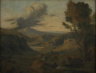 Paesaggio dell'Auvergne - Théodore Rousseau — vista dell’opera