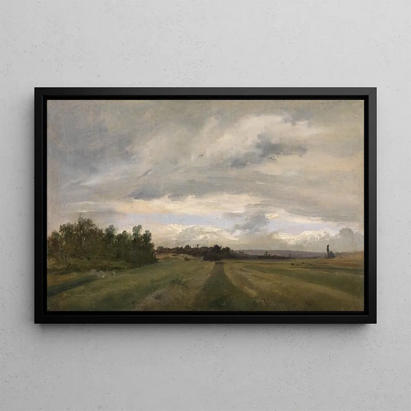 Paesaggio - Théodore Rousseau — quadro incorniciato alla parete