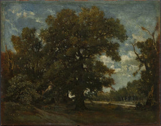 Le Chêne - Théodore Rousseau — vista dell’opera