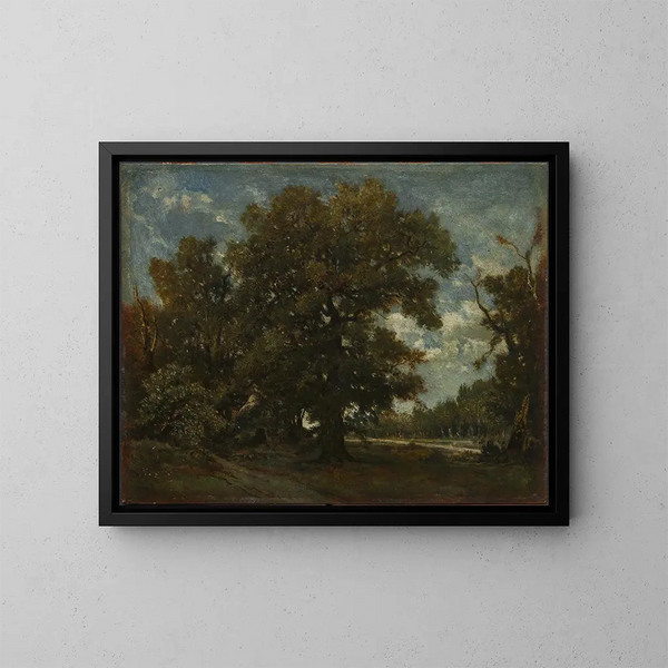 Le Chêne - Théodore Rousseau — quadro incorniciato alla parete