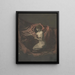 Le braci brillano - Théodore Roussel — quadro incorniciato alla parete