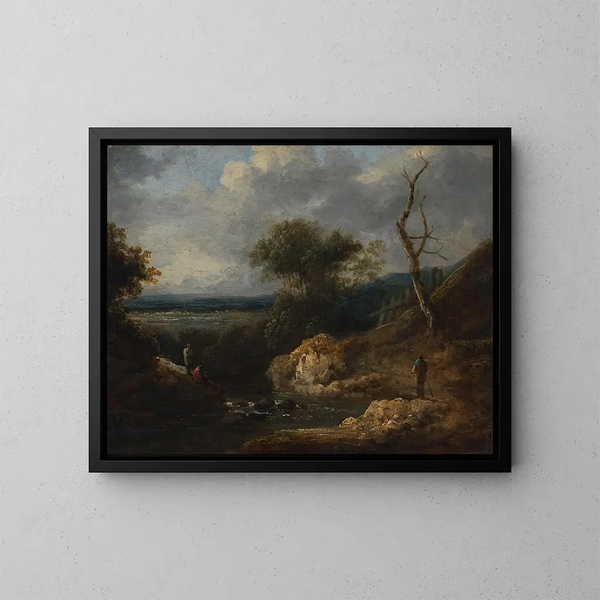 Piccolo paesaggio - Thomas Barker — quadro incorniciato alla parete