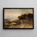vicino a Great Barrington - Thomas Bigelow Craig — quadro incorniciato alla parete
