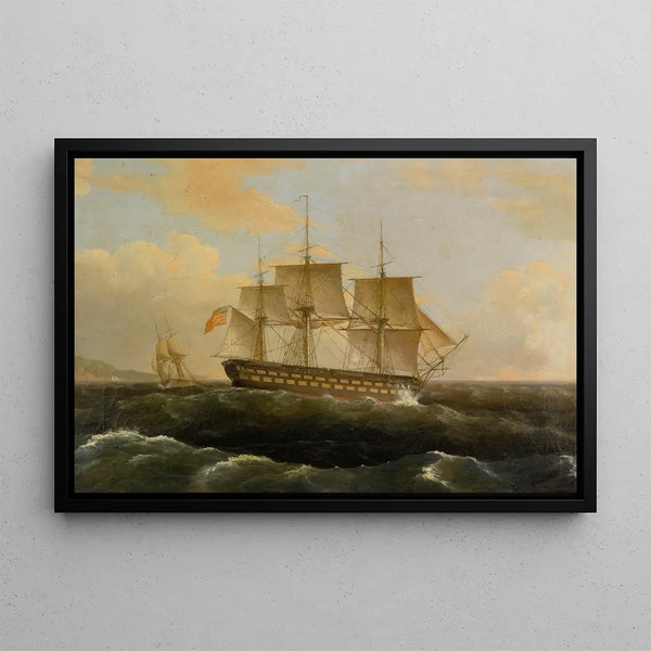 Thomas Birch - US Frigate President.webp