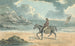 Uomo a cavallo sulla spiaggia - Thomas Bradshaw — vista dell’opera