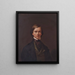 Autoritratto di Thomas Buchanan Read - Thomas Buchanan Read — quadro incorniciato alla parete