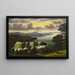 Cascate del Niagara visti da Goat Island - Thomas Chambers — quadro incorniciato alla parete