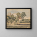 Paesaggio - Thomas Churchyard — quadro incorniciato alla parete