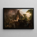 Espulsione dal Giardino dell'Eden - Thomas Cole — quadro incorniciato alla parete