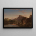 L'Allegro - Thomas Cole — quadro incorniciato alla parete