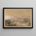 Il buon pastore - Thomas Cole — quadro incorniciato alla parete