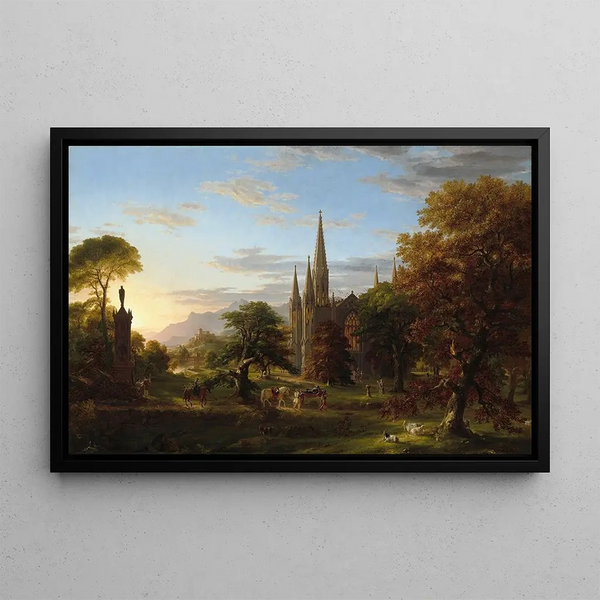 Le Retour - Thomas Cole — quadro incorniciato alla parete