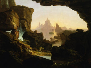 Il Ritiro delle Acque del Diluvio - Thomas Cole — vista dell’opera