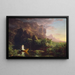 Il Viaggio della vita: Infanzia - Thomas Cole — quadro incorniciato alla parete