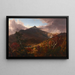 Vista del monte Schroon, conte di Essex, New York dopo una tempesta - Thomas Cole — quadro incorniciato alla parete