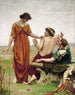 Destin - Thomas Cooper Gotch — vista dell’opera
