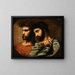 I due filosofi - Thomas Couture — quadro incorniciato alla parete