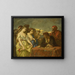 La convoitise de l'or - Thomas Couture — quadro incorniciato alla parete