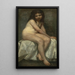 Nu - Thomas Couture — quadro incorniciato alla parete