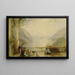 Figures sur un balcon probablement à Westpoint - Thomas Creswick — quadro incorniciato alla parete
