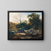 Repos en chemin - Thomas Creswick — quadro incorniciato alla parete