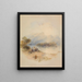 Il boschetto estivo di Derwent Water - Thomas Creswick — quadro incorniciato alla parete