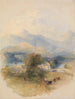 Vista dalla casa di M. Southey a Keswick - Thomas Creswick — vista dell’opera