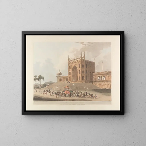 Scène orientale Pl01 - Thomas Daniell — quadro incorniciato alla parete