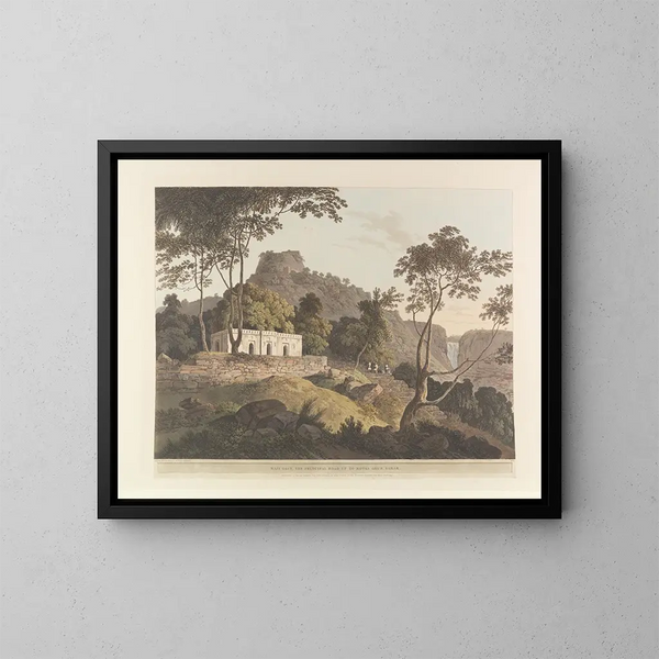 Scène orientale Pl05 - Thomas Daniell — quadro incorniciato alla parete