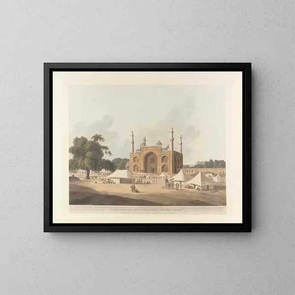 Scène orientale Pl09 - Thomas Daniell — quadro incorniciato alla parete
