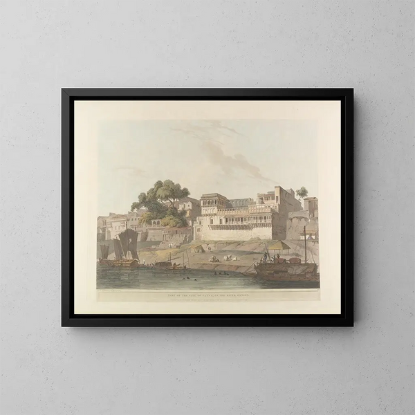 Scène orientale Pl10 - Thomas Daniell — quadro incorniciato alla parete