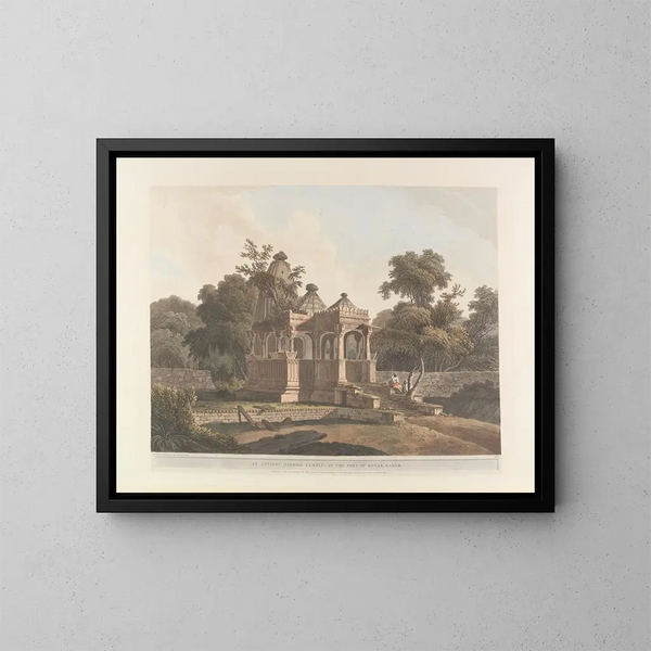 Scène orientale Pl11 - Thomas Daniell — quadro incorniciato alla parete