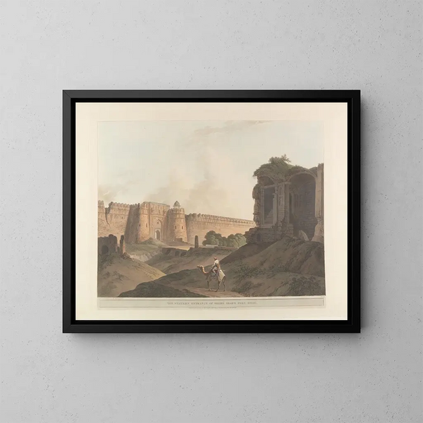 Scène orientale Pl13 - Thomas Daniell — quadro incorniciato alla parete