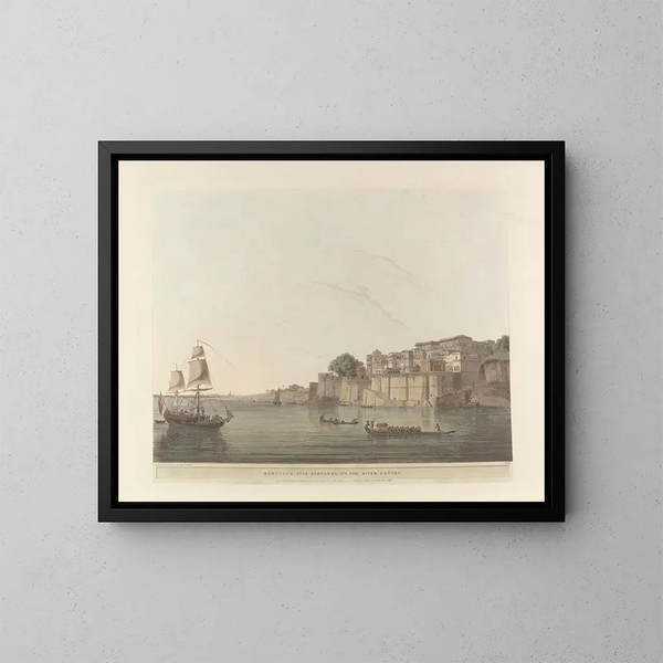 Scène orientale Pl14 - Thomas Daniell — quadro incorniciato alla parete