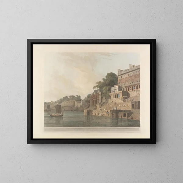 Scène orientale Pl16 - Thomas Daniell — quadro incorniciato alla parete