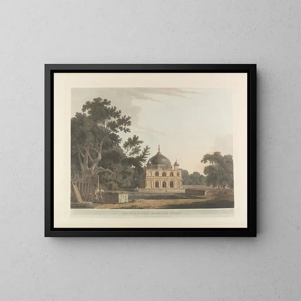 Scène orientale Pl17 - Thomas Daniell — quadro incorniciato alla parete