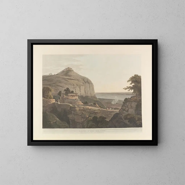 Scène orientale Pl20 - Thomas Daniell — quadro incorniciato alla parete