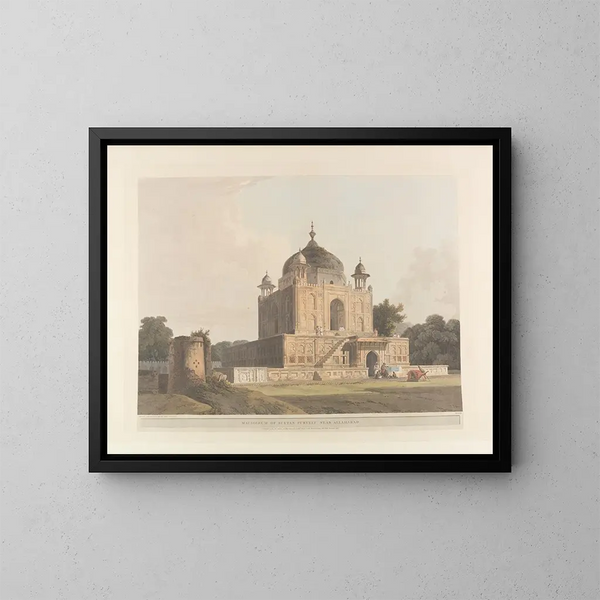 Scène orientale Pl22 - Thomas Daniell — quadro incorniciato alla parete