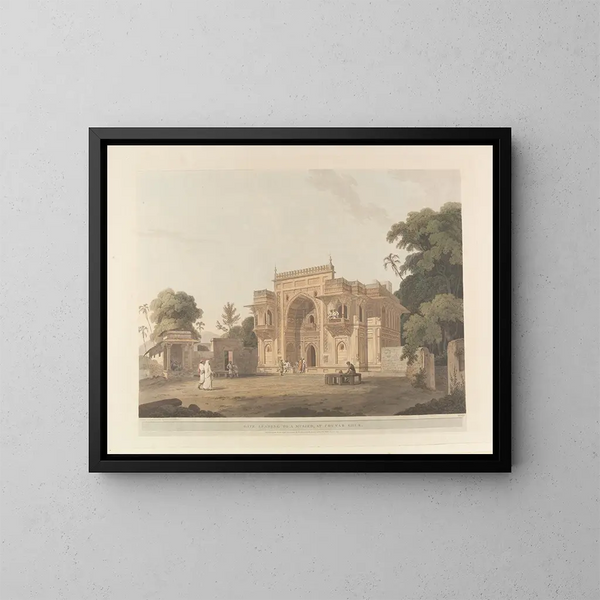 Scène orientale Pl24 - Thomas Daniell — quadro incorniciato alla parete