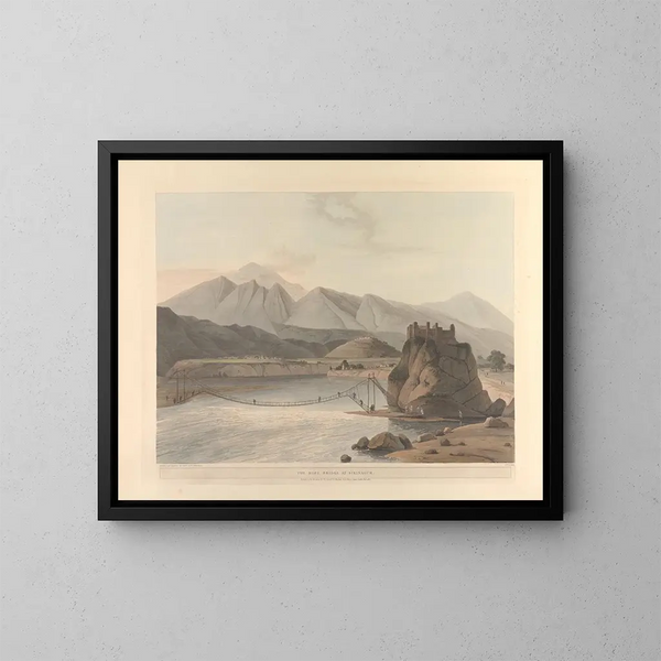 Scène orientale Pl27 - Thomas Daniell — quadro incorniciato alla parete