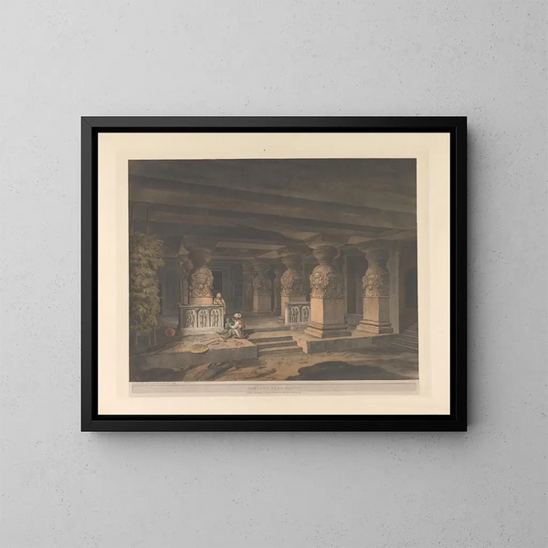Scène orientale Pl30 - Thomas Daniell — quadro incorniciato alla parete