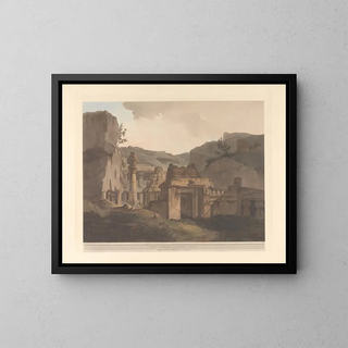 Scène orientale Pl31 - Thomas Daniell — quadro incorniciato alla parete